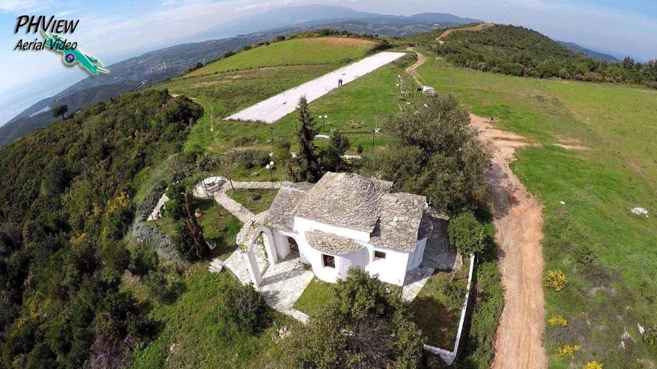 Atrium - Lafkos Villa Dış mekan fotoğraf