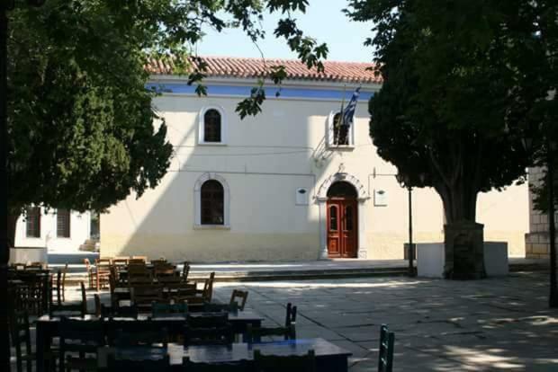 Atrium - Lafkos Villa Dış mekan fotoğraf